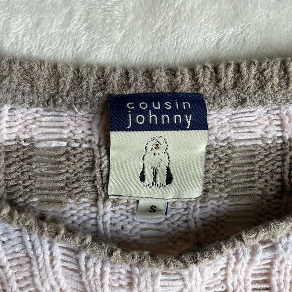 Cousin Johnny Vintage Cropped Sweater - Picture 2 of 4